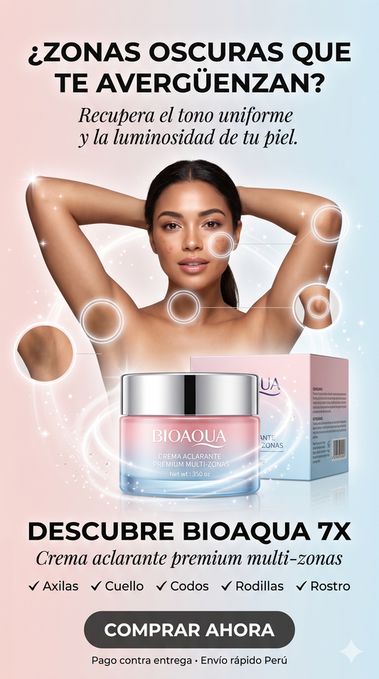 Crema Aclarante 7X Glow Formula