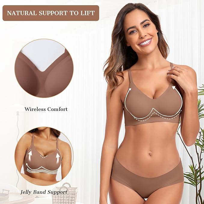 Brasier Seamless Premium — Comodidad Total y Soporte Natural