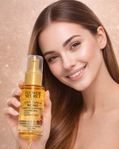 Aceite de Ricino 100% Puro y Natural - Tratamiento antí-caída