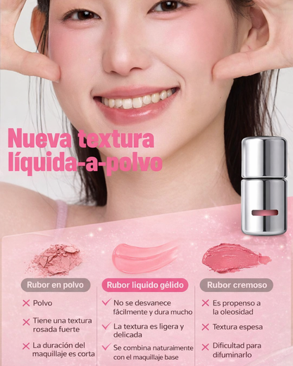 BLUSH LÍQUIDO - ADIÓS MANCHAS Y OJERAS, ROSTRO PERFECTO EN SEGUNDOS.