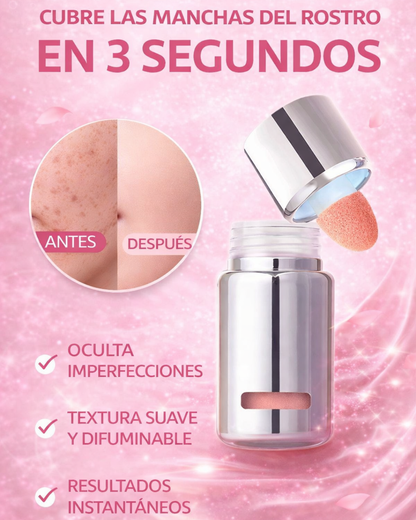 BLUSH LÍQUIDO - ADIÓS MANCHAS Y OJERAS, ROSTRO PERFECTO EN SEGUNDOS.