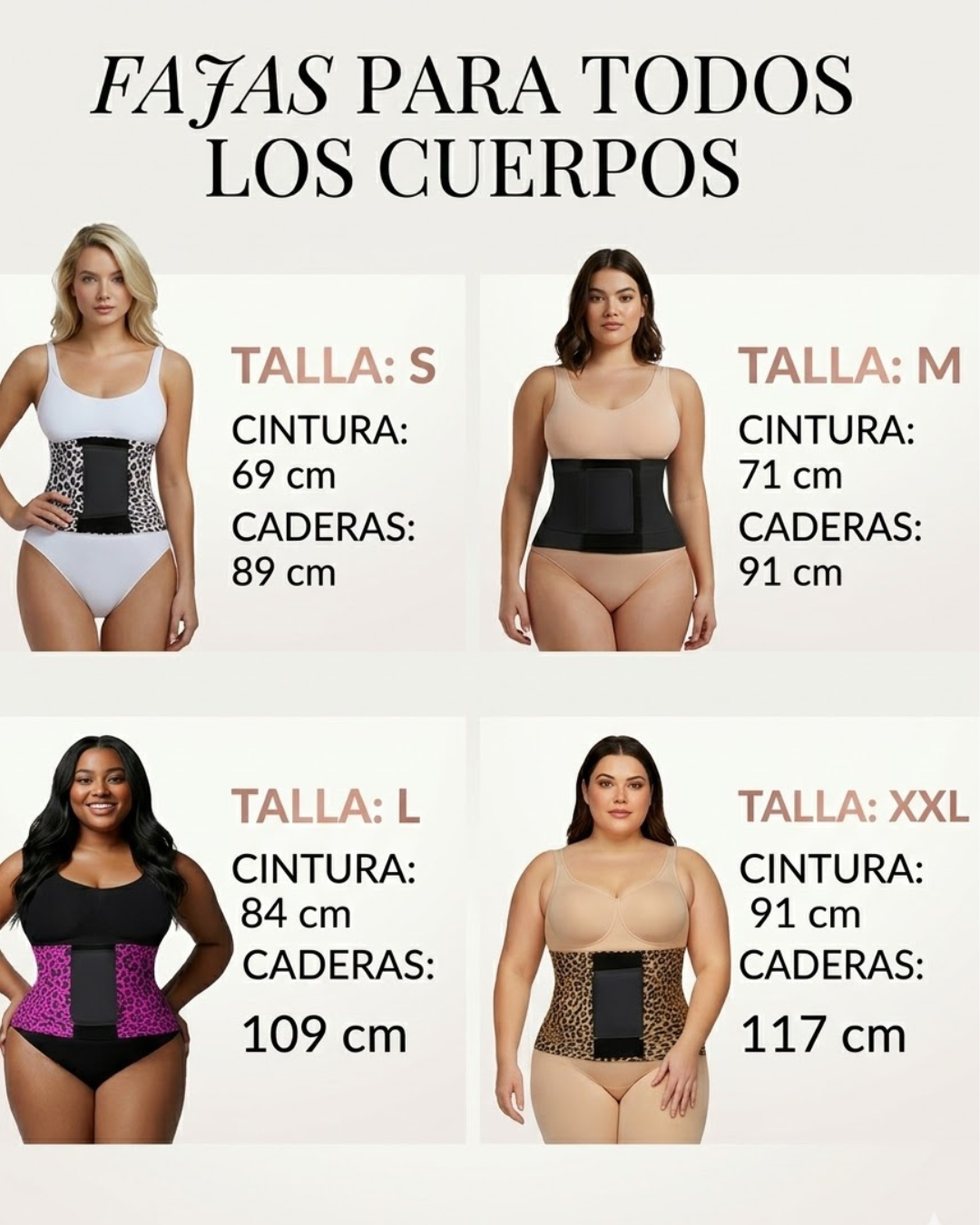 Faja Reductora 3 en 1 – Reduce Cintura, Levanta y Define al Instante