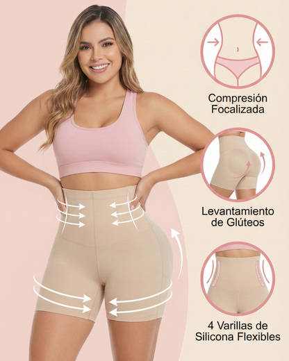 Short Moldeador Premium 360° Compresión Inteligente Invisible